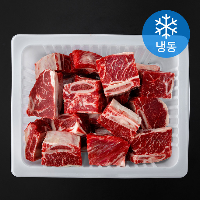 레커컷 미국산 초이스 본갈비 찜용 (냉동), 1개, 2.5kg