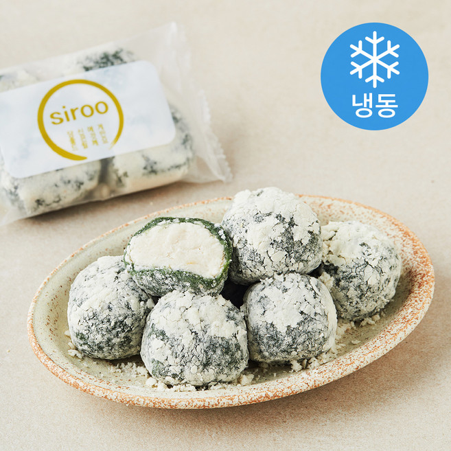 프레시오늘 정담시루 우리 해풍쑥 포슬 쑥 궁중 인절미 (냉동), 30g, 1개, 8개입