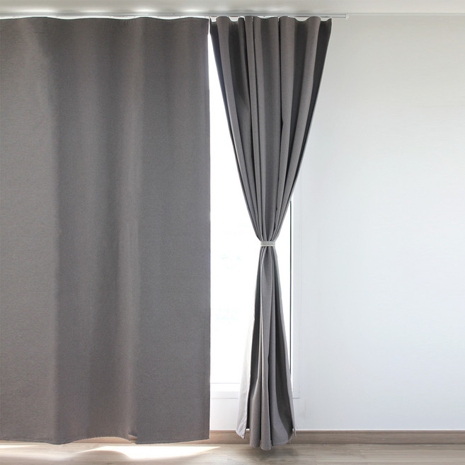 나비손길 암막 복층커튼 2p