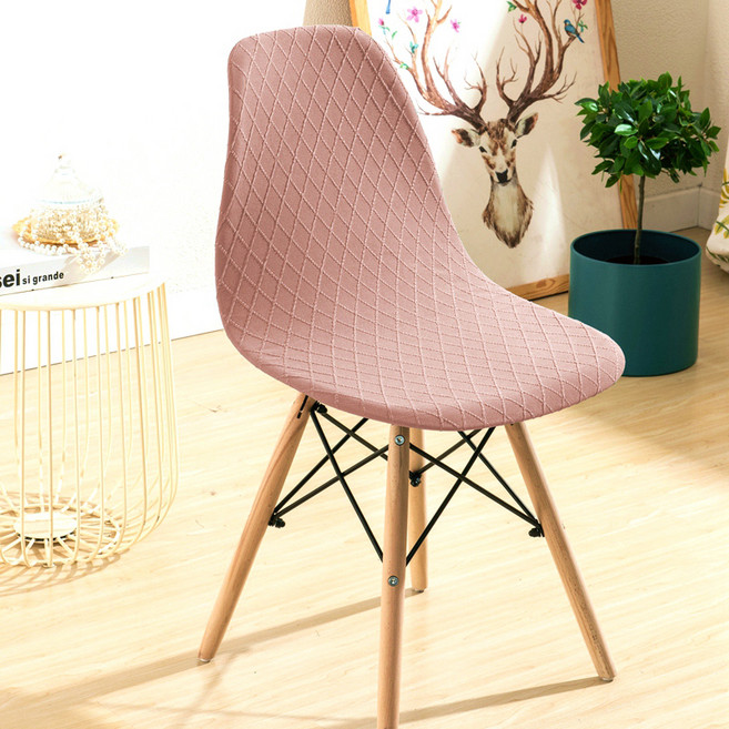 러빙랩 카엘 모던 에스닉 의자커버 2p, 핑크, 2개