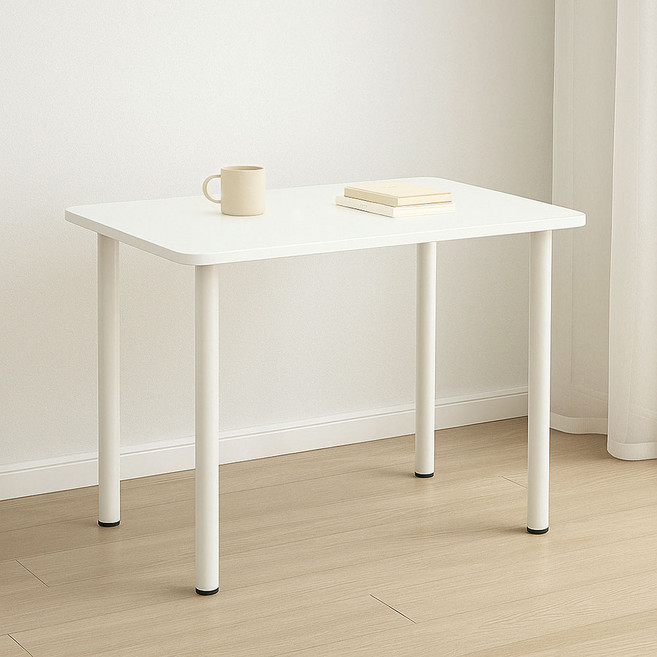 가구느낌 히퍼 책상, 화이트화이트