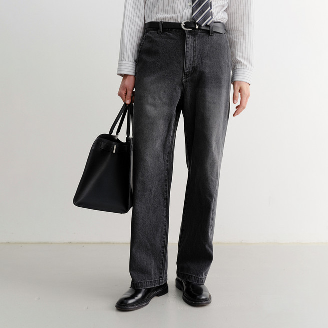 Dunst 男士直筒牛仔休閒褲 UDPA5C305