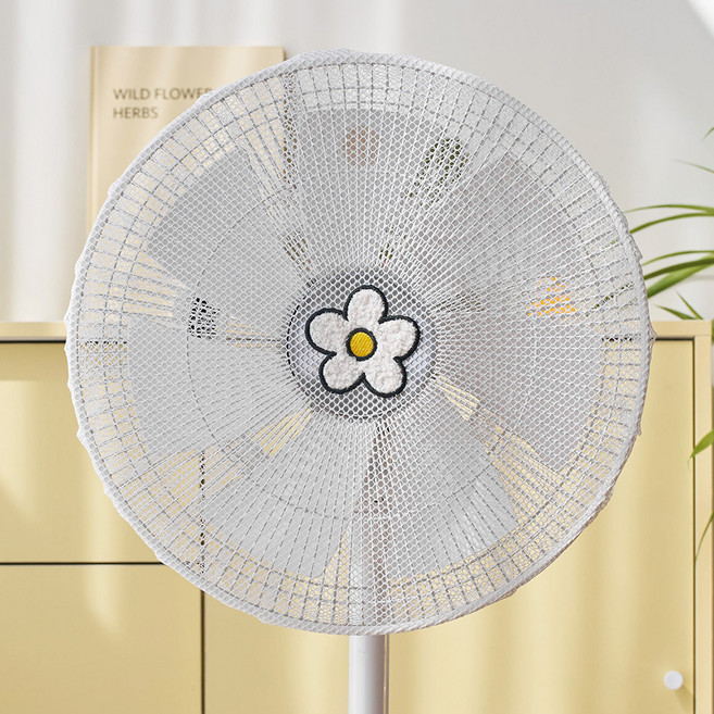 베베데코 자수 선풍기 안전망, 데이지, 1개