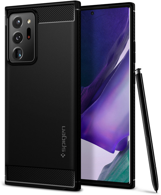 슈피겐 갤럭시노트20 울트라 러기드아머 휴대폰 케이스 ACS01391