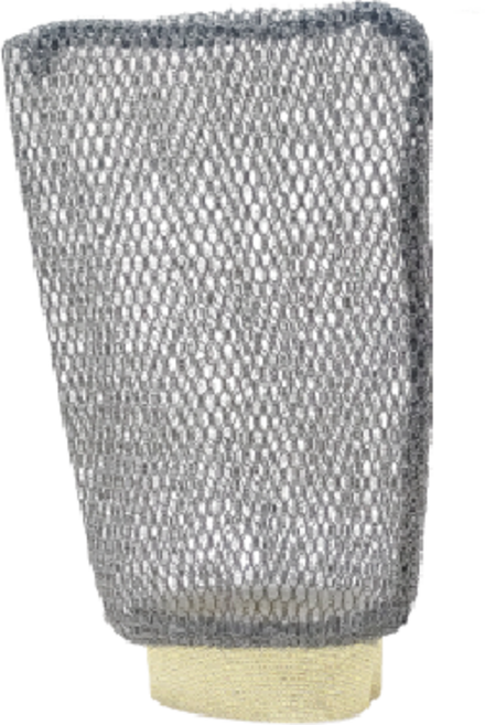 블랑서 때타월 장갑형, 그레이, 1개, 1개입