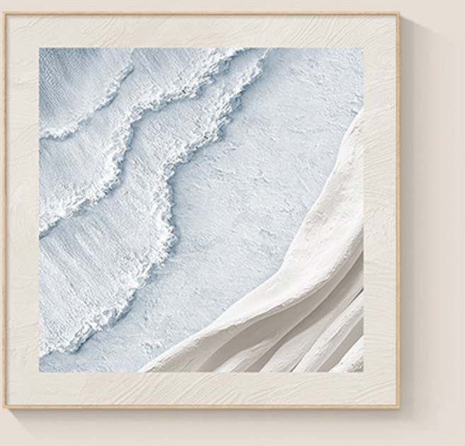 더플로우커머스 크림톤 북유럽 감성 아트 홈인테리어 벽장식 포스터 액자 I타입, 옐로우