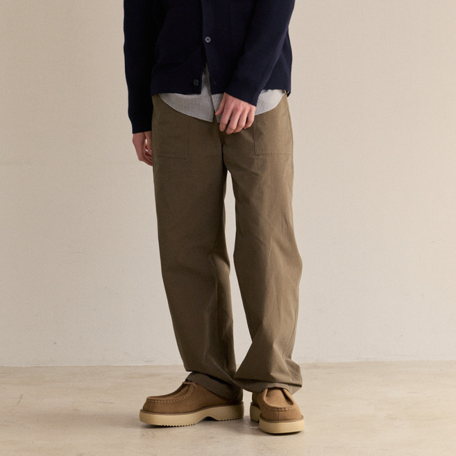 마인드브릿지 남성용 코튼 퍼티그 팬츠 MZPT6150