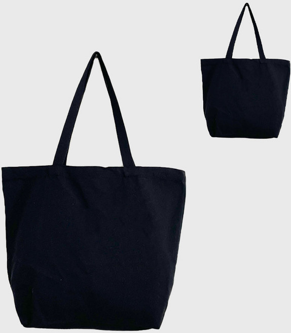 무지 가로형 데일리 에코백 2p