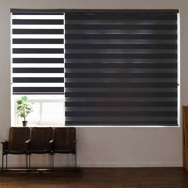 창안애 못없이 설치 무타공 안뚫어고리 멀키 암막 콤비블라인드