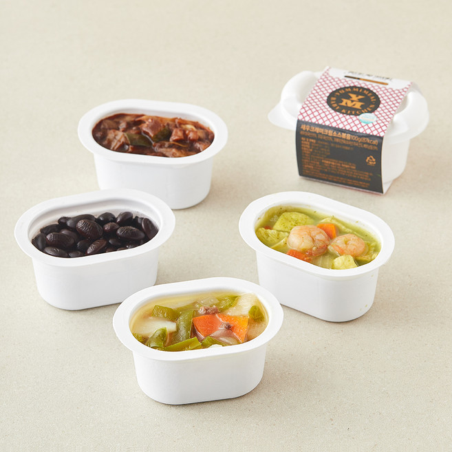 얌이밀 아기반찬 만 15개월 이상 소고기야채짜장 100g + 콩조림 100g + 소고기감자야채조림 100g + 새우크래미크림소스볶음 100g A세트, 1세트