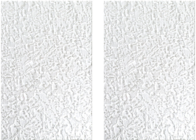 대한 투명 아크릴 악세사리 촬영 소품 오브제 OBJ-27 2p, 웨이브