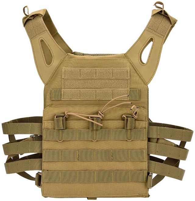 월드25 밀리터리 CS 전술조끼 AA232, 1개, 카키
