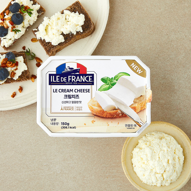 일드프랑스 크림치즈, 150g, 1개, 1개입