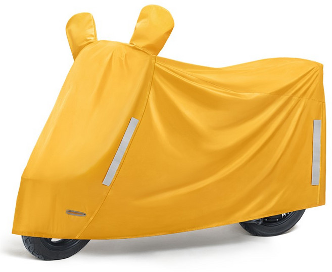 리버폭스 스쿠터 오토바이 바이크 보호 먼지 방수 커버, 옐로우