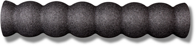 업앤쉐이프 EPP 웨이브 폼롤러, 블랙, 1개