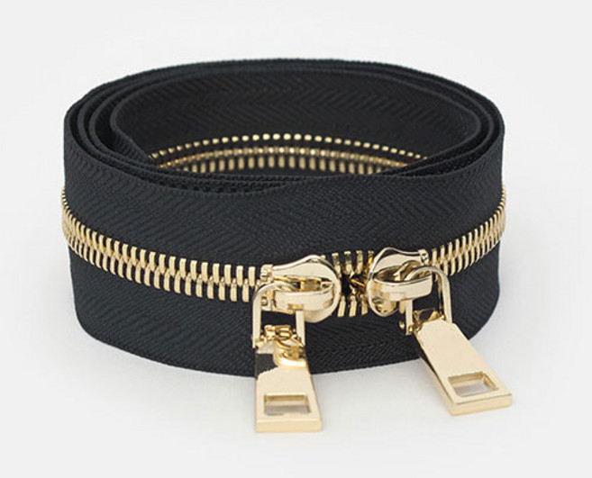 HAPPY BEARS Eleve 8號金屬拉鍊, 1個, 炭灰色