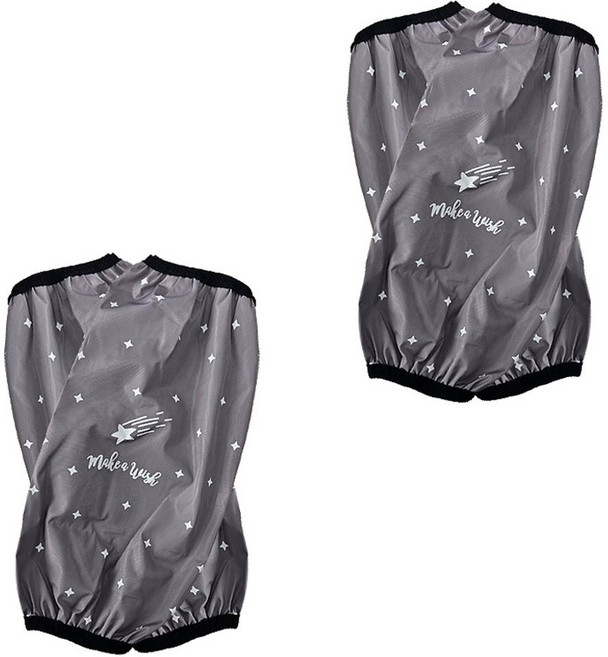 CT COMPANY 星星防水袖套 兩對組 灰色