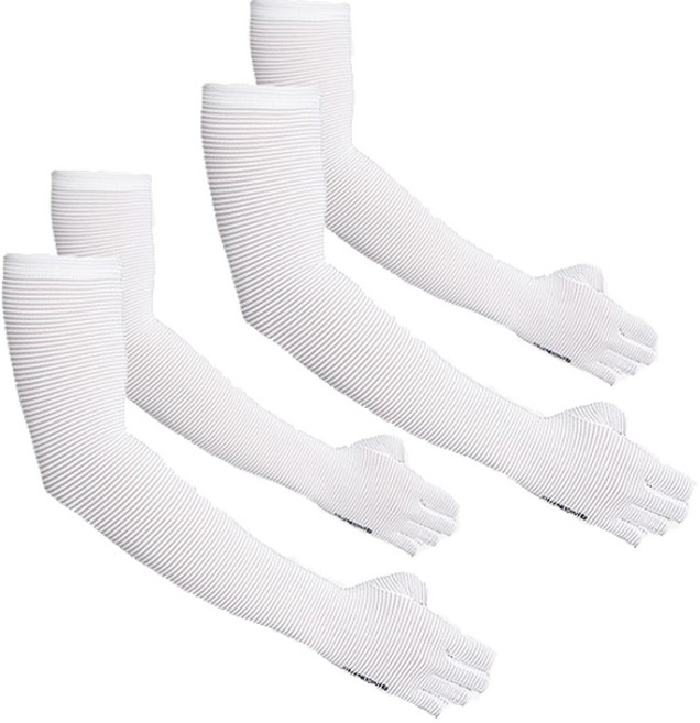 인콘트로 반장갑 토시 4p, 백색, 4개