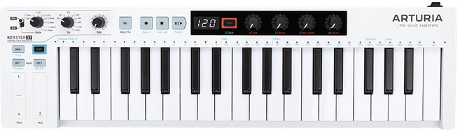 ARTURIA KeyStep 37 音序器 MIDI 控制器, 1個, 單一商品, 白色