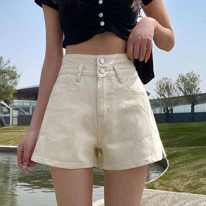 어썸풀 여성용 도브리즈 투버튼 반바지 A26SMP022502