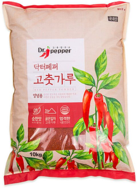 고추연구소 국내산 양념용 고춧가루, 10kg, 1개