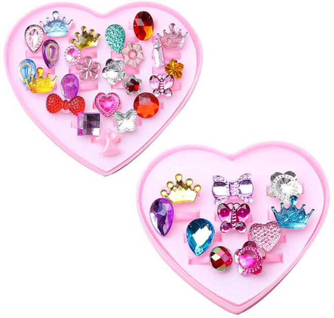 러블리 24종 + 블링 10종 반지 세트