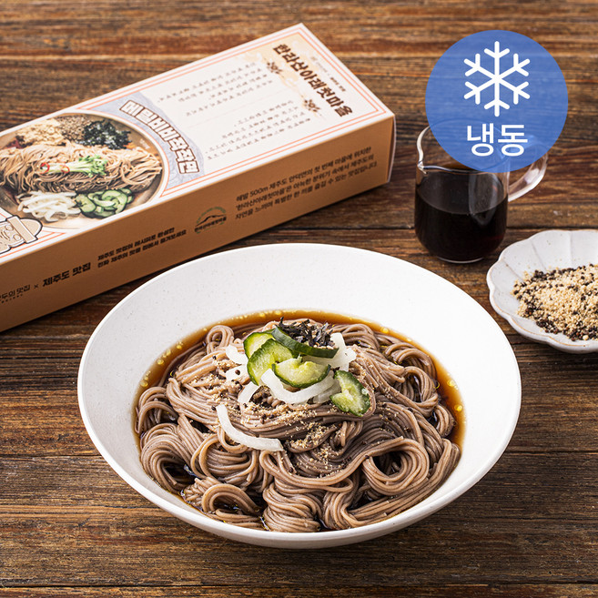 모두의맛집 한라산아래첫마을 메밀비비작면 (냉동), 166g, 1개