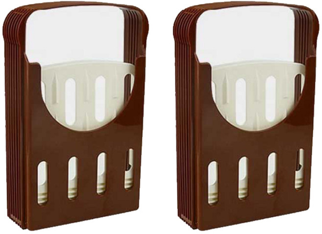 4層固定式吐司切片器, 2個