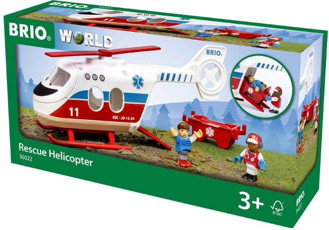 브리오 구조 헬리콥터 36022, 혼합색상, 1개