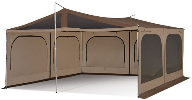 코베아 렉타 가든 플러스 2 타프 스크린, 브라운