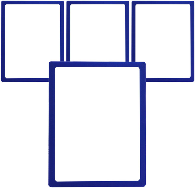 인디 스티키 포켓패드 A4 IH0137 4p, PET, 1세트