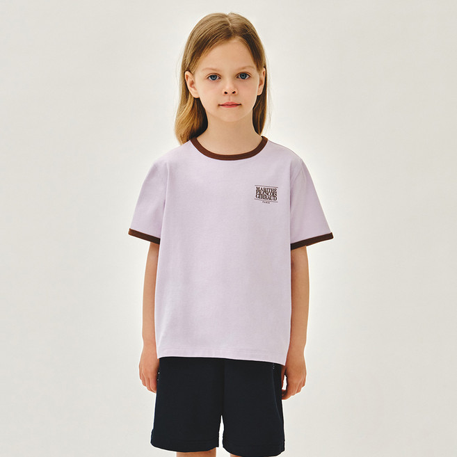 MaritheFrancoisGirbaud 兒童 CLASSIC LOGO RINGER TEE