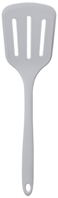 키친팩토리 파스텔 실리콘 와이드형 뒤집개, 그레이, 1개