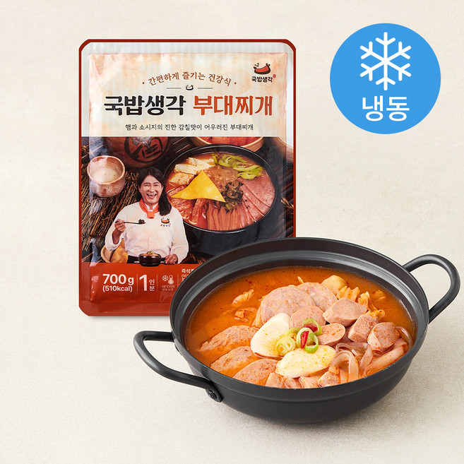 국밥생각 부대찌개 (냉동), 700g, 1개