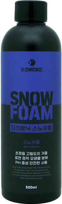디크로닉 스노우폼 카샴푸, 1개, 500ml