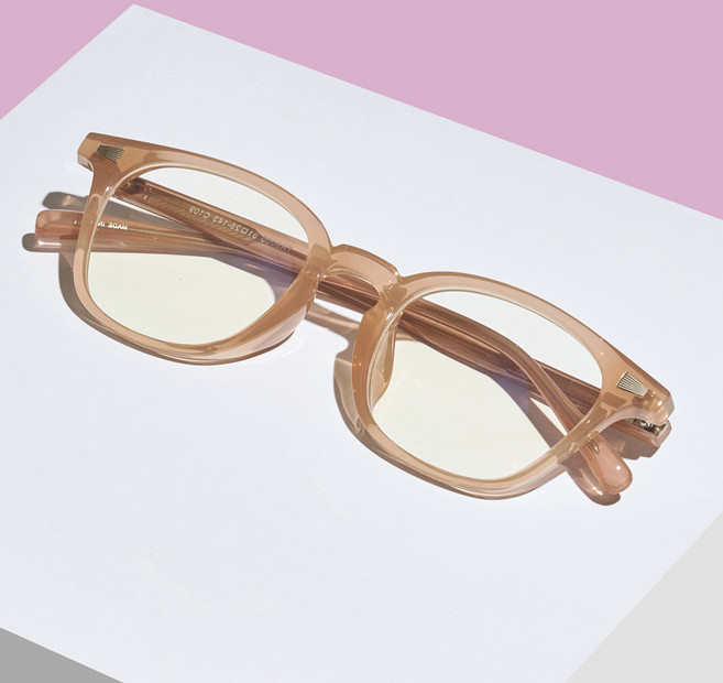 멜라크메 데일리 슬림 사각 tr 뿔테 블루라이트 렌즈 안경 9005