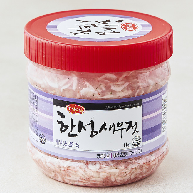 한성젓갈 한성새우젓, 1kg, 1개