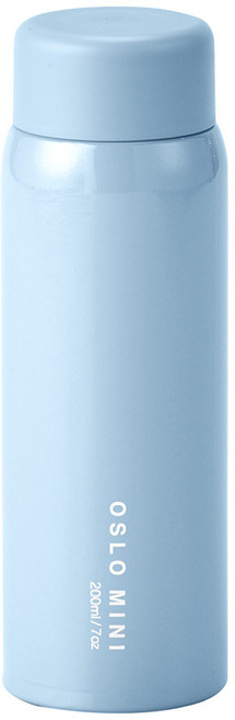 OSLO 迷你隨行杯 200ml 保溫杯, 天空藍, 1個