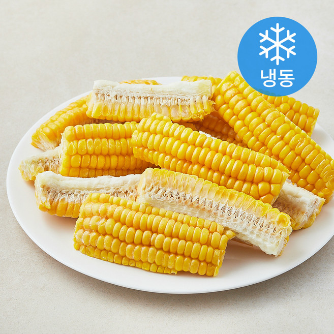 싱싱 옥수수립 (냉동), 1kg, 1개