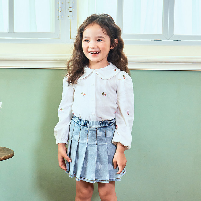 토토헤로스 TH 핑크 블룸 블라우스