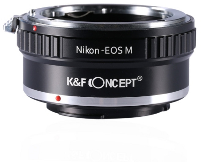 케이앤에프컨셉 AI-EOS-M 렌즈변환 어댑터, 1개