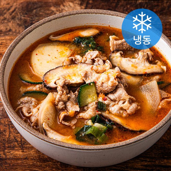 푸딩프렙 우삼겹 된장찌개 (냉동), 380g, 1개