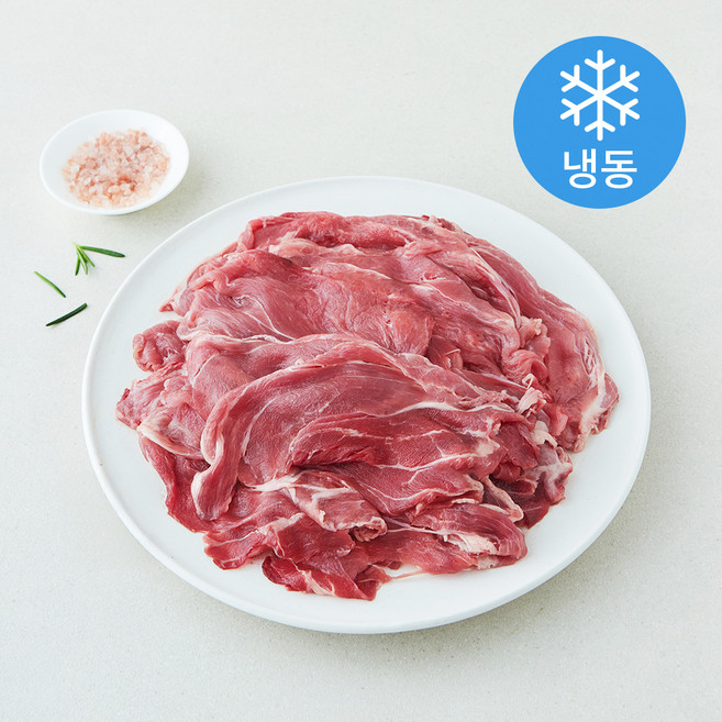 호주산 목등심 불고기 샤브샤브용 (냉동), 1개, 1kg