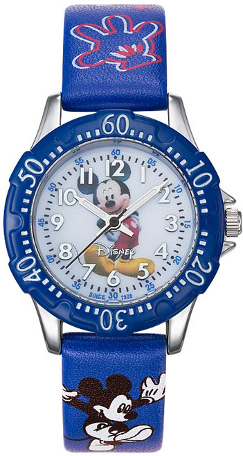SIMPLELIFE 디즈니 지오샵 남아용 미키마우스 캐릭터 시계 D20130MK