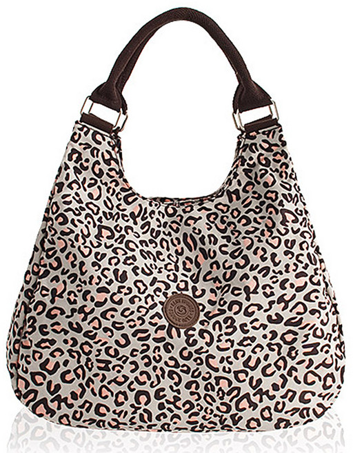 끄레앙 3단분리 숄더 페브릭 천가방 222N