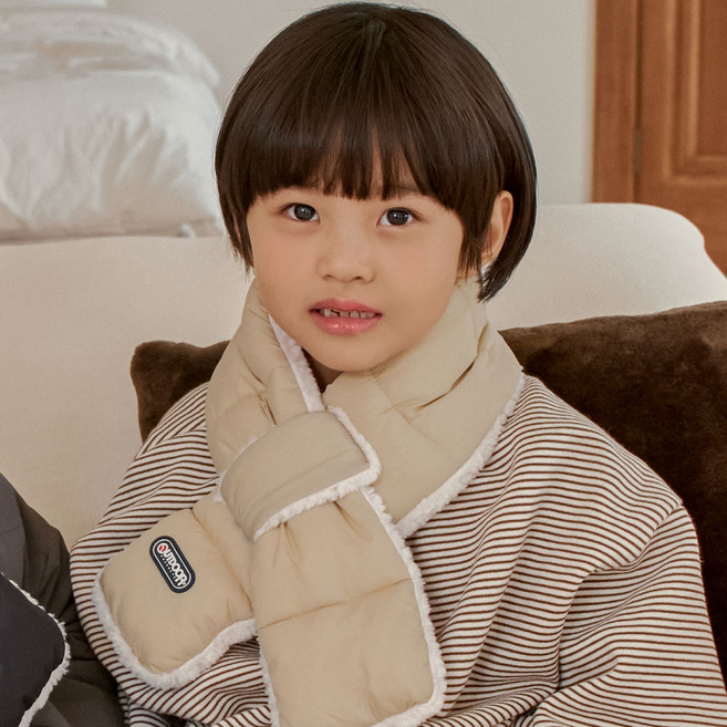 아웃도어프로덕츠 키즈 리버시블 패딩 머플러