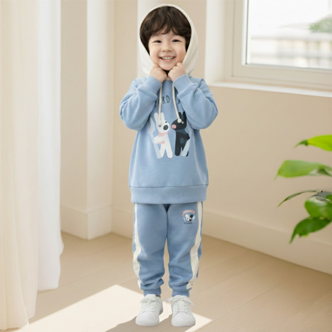 키즈꼬모 아동용 가스파드와리사 런치 세트