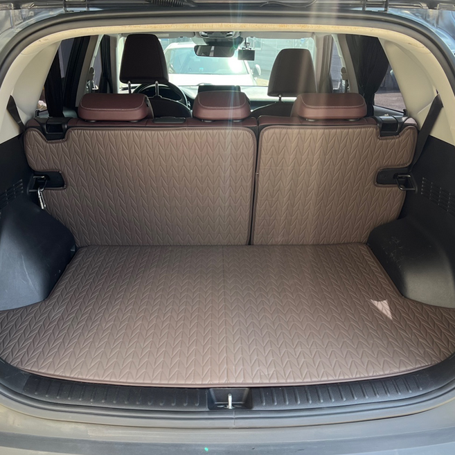 포시즌카매트 가죽 퀼팅 트렁크매트 + 2열등 풀세트, 토프, 더 뉴 투싼 NX4 하이브리드(트렁크 스피커 유)2020년10월 ~ 2023년
