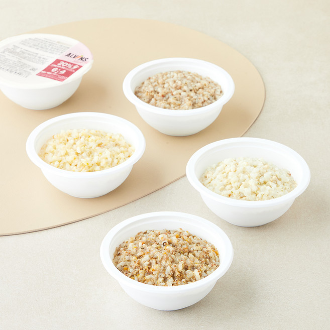 엘빈즈 완료기 만13개월 이상 슈퍼핏 이유식 한우참나물오트아기밥 160g + 한우양송이쉬림프아기밥 160g + 대구살두부감자아기밥 160g + 닭가슴살고구마치즈아기밥 각 160g C세트, 1세트