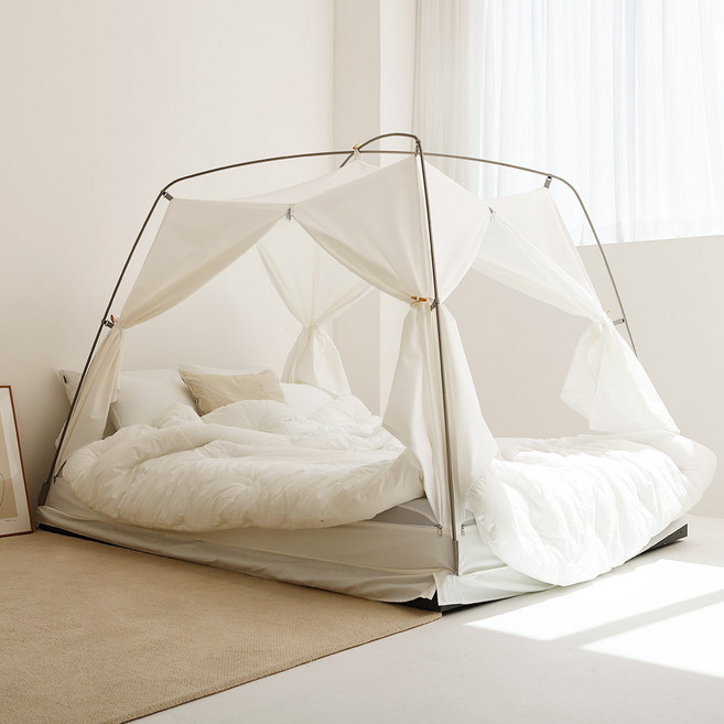 바이맘 SLEEP8 난방텐트 바닥있는 바닥형 + 더스트백 세트